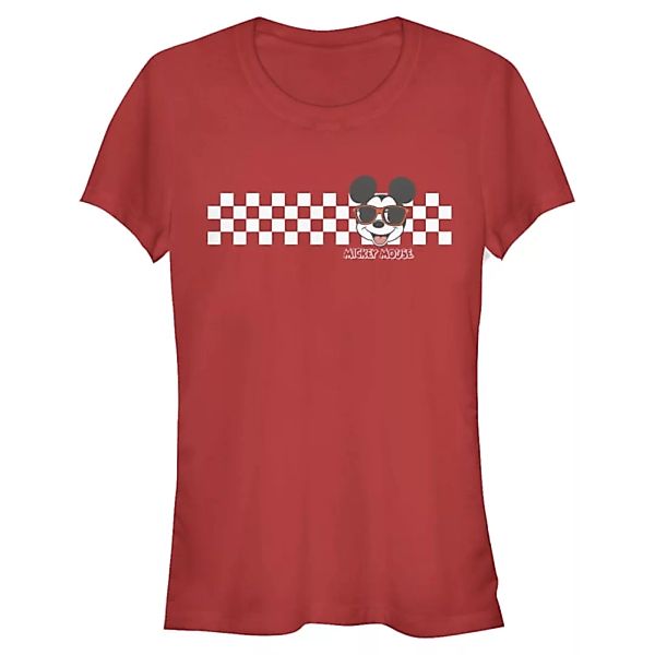 Disney - Micky Maus - Micky Maus Mickey Checkers - Frauen T-Shirt günstig online kaufen