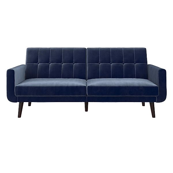 loft24 Schlafsofa Nola, mit Relaxfunktion, Samtbezug, günstig online kaufen
