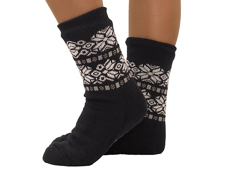 Markenwarenshop-Style Haussocken Herren Hüttensocken Hüttenschuhe Hausschuh günstig online kaufen