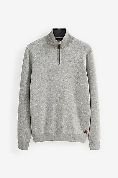 Next Troyer Premium-Baumwollpullover mit RV, Regular günstig online kaufen