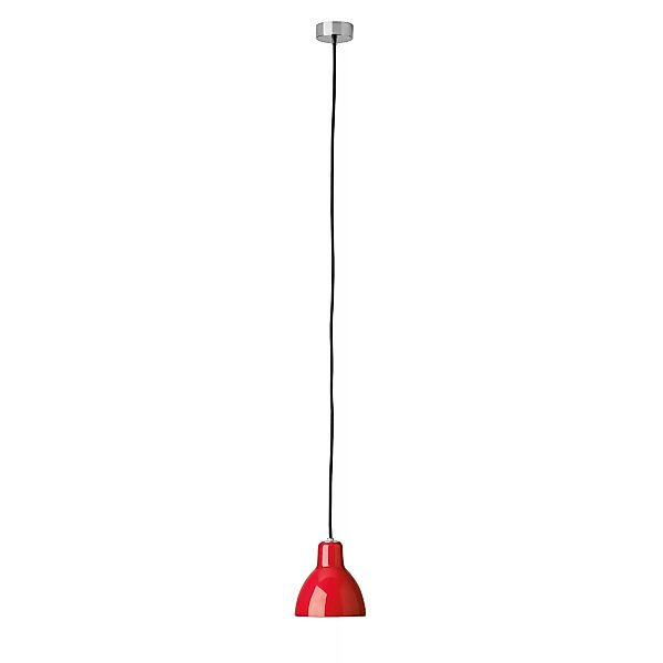 Rotaliana - Luxy H5 Pendelleuchte - rot/glänzend/Kabel schwarz /Ø 13,5cm günstig online kaufen
