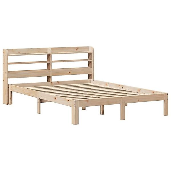 vidaXL Bett Bettgestell mit Kopfteil ohne Matratze 140x200 cm günstig online kaufen