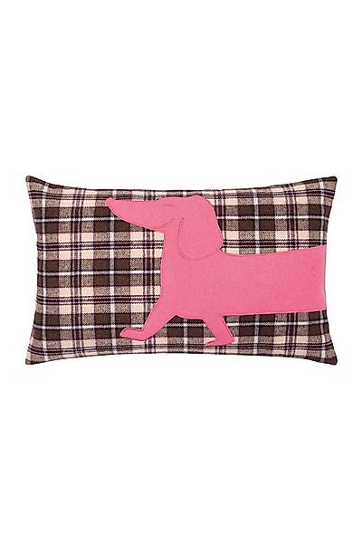 pad home design concept gmbh Kissenhüllen Kissenhülle - DACKEL TARTAN - dun günstig online kaufen