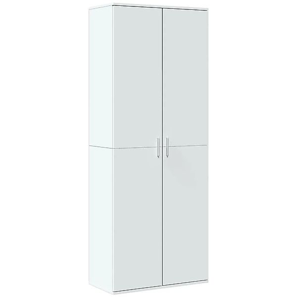 vidaXL Highboard Weiß 70x35x180 cm Holzwerkstoff 3276658 günstig online kaufen