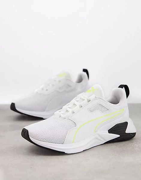 Puma Training – Disperse XT – Sneaker in Weiß und Gelb günstig online kaufen
