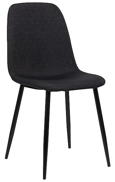 Stuhl Giverny Stoff schwarz günstig online kaufen