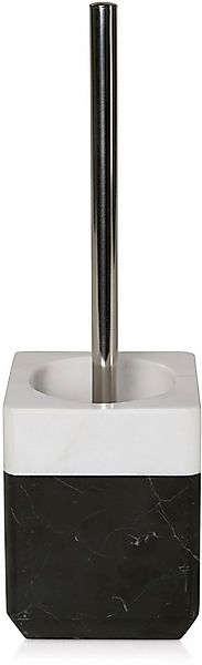 Möve WC-Garnitur Toilettenbürste Black & White, Marmor günstig online kaufen