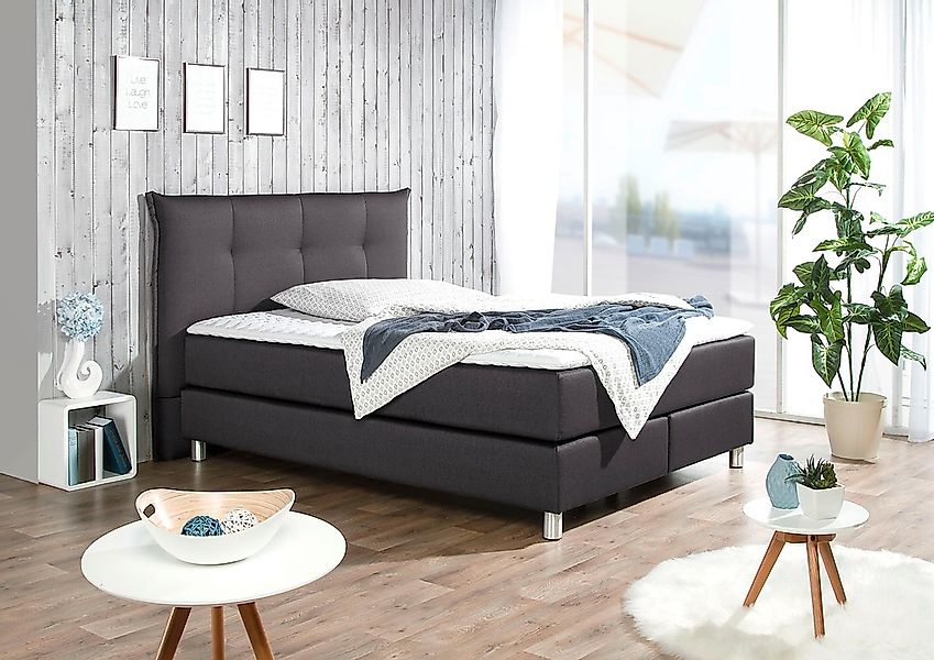 Maintal Boxspringbett, inkl. Kaltschaum-Topper, in H2 bis H4 lieferbar günstig online kaufen