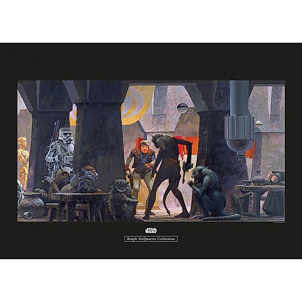 Komar Bild "Star Wars Classic RMQ Mos Eisley Streets" Star Wars 1 Stk. tlg. günstig online kaufen