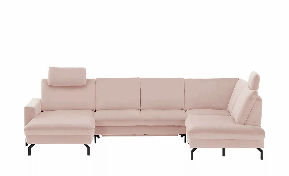 meinSofa Wohnlandschaft  Grace ¦ rosa/pink ¦ Maße (cm): B: 332 H: 89 T: 220 günstig online kaufen