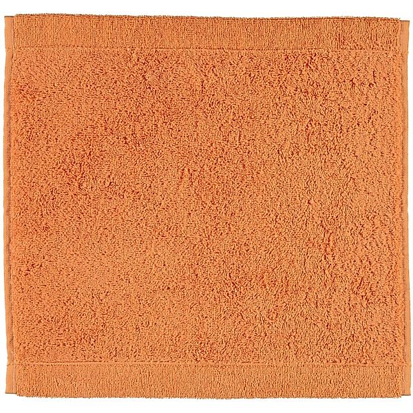 Cawö Handtücher Life Style Uni 7007 - Farbe: mandarine - 316 - Seiflappen 3 günstig online kaufen