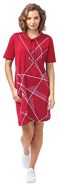 Gio Milano Shirtkleid Kleid mit abstraktem günstig online kaufen