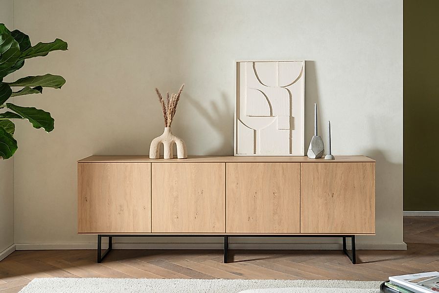 Home affaire Lowboard Lund, moderner TV-Unterschrank, günstig online kaufen