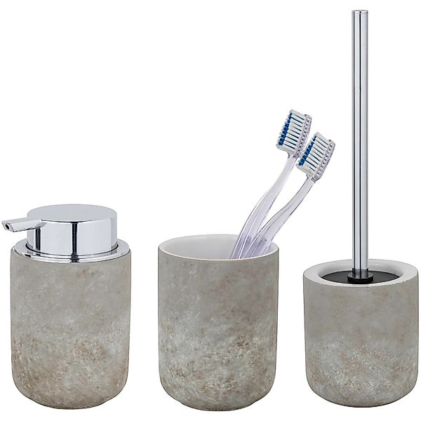 SCHÖNER WOHNEN-Kollektion Badaccessoire-Set ""Londa"" Zahnputzbecher, Seife günstig online kaufen