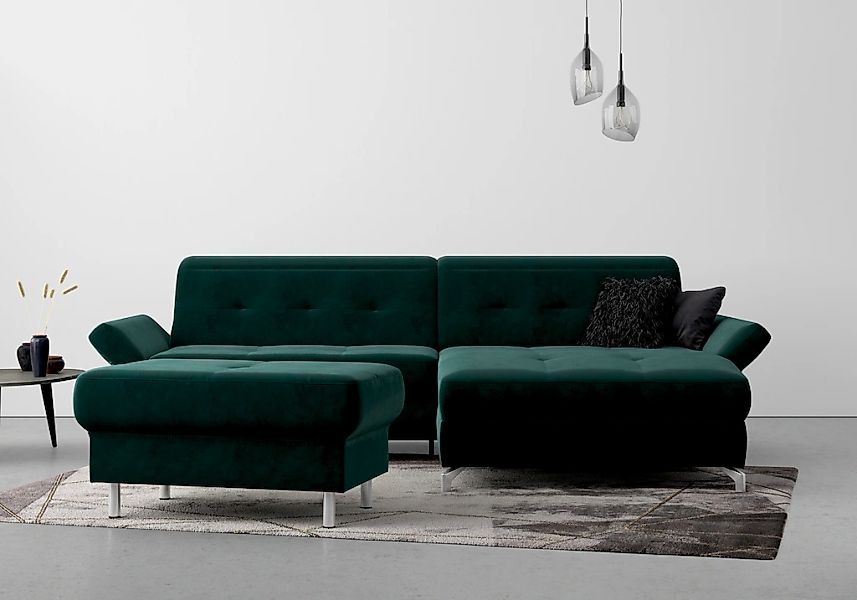 Home affaire Polsterhocker "Maredo" Federkern-Polsterung, passend zur "Mare günstig online kaufen