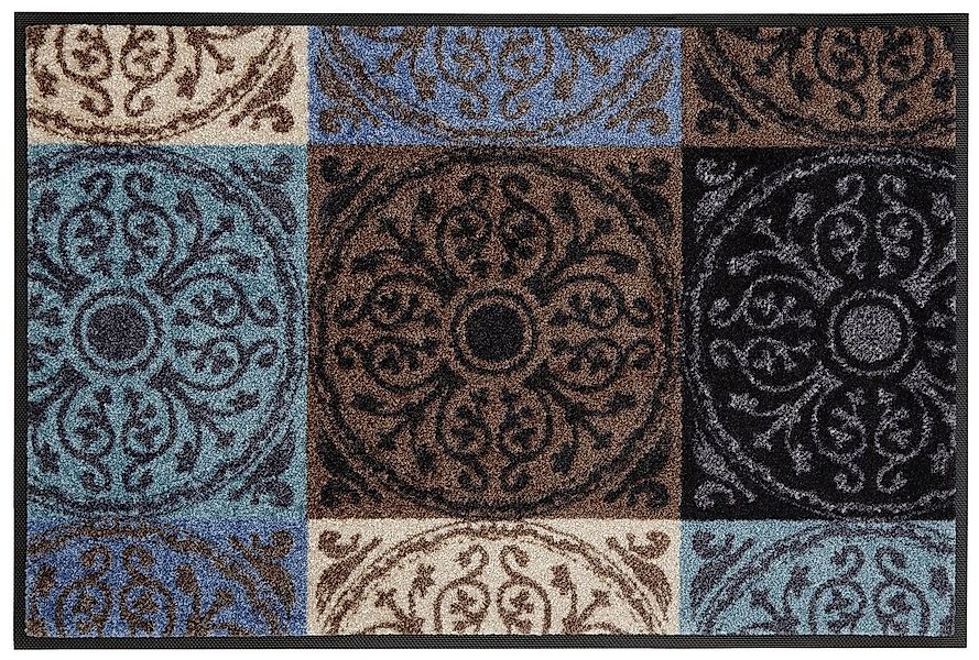 wash+dry by Kleen-Tex Fußmatte Da Capo, rechteckig, Höhe: 7 mm, Schmutzfang günstig online kaufen