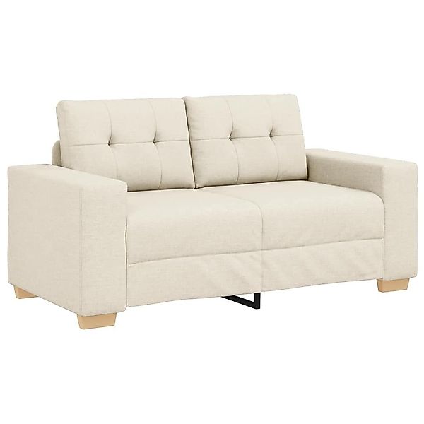 vidaXL Sofa Loveseat-Sofa Leinen 120 cm günstig online kaufen