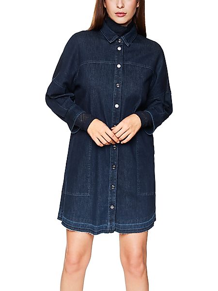 Marc Cain Jeanskleid Logomania Premium Damenmode günstig online kaufen
