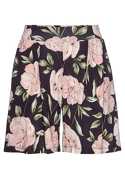 s.Oliver Shorts mit Bindeband am Bund, im Blumenprint, kurze Hose günstig online kaufen