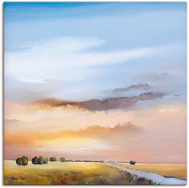 Artland "Landschaft III" Himmel 1 Stk. tlg. auf Holzrahmen gespannt günstig online kaufen