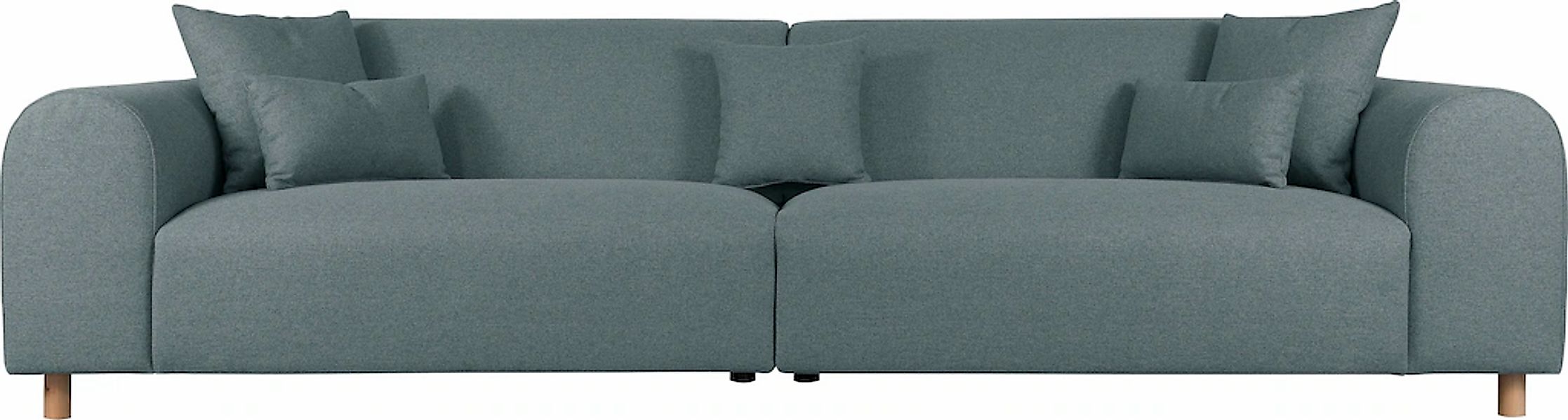Home affaire Big-Sofa "Svennis" in 2 Bezugsqualitäten, B/T/H: 314/98/83 cm günstig online kaufen