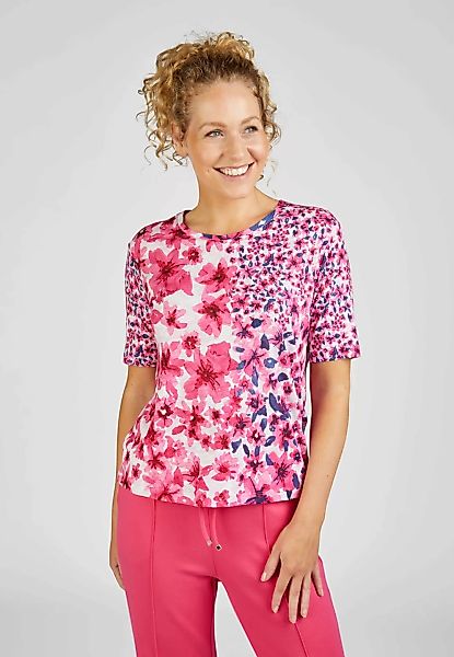 Rabe Print-Shirt "Rabe T-Shirt mit Blumenmuster" günstig online kaufen