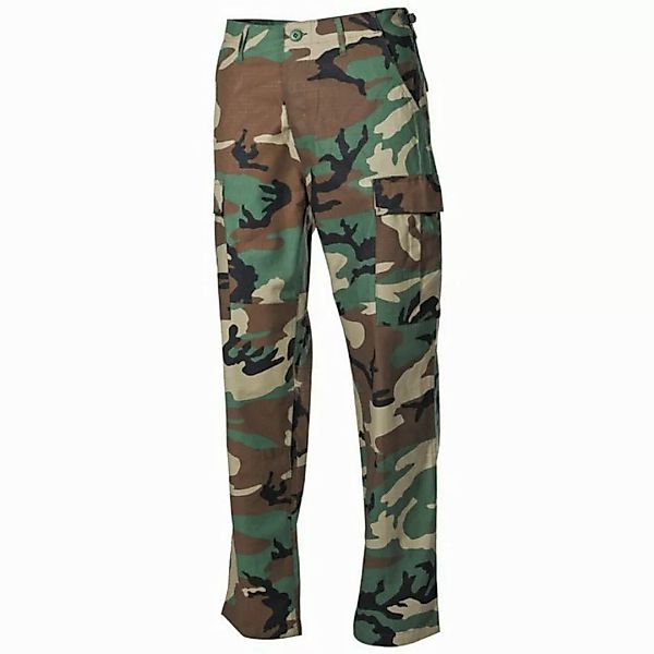 MFH Outdoorhose US Kampfhose, BDU, Rip Stop, woodland günstig online kaufen