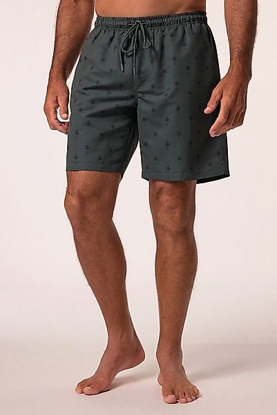 JP1880 Badehose Badeshorts Beachwear Elastikbund Minimal Print günstig online kaufen