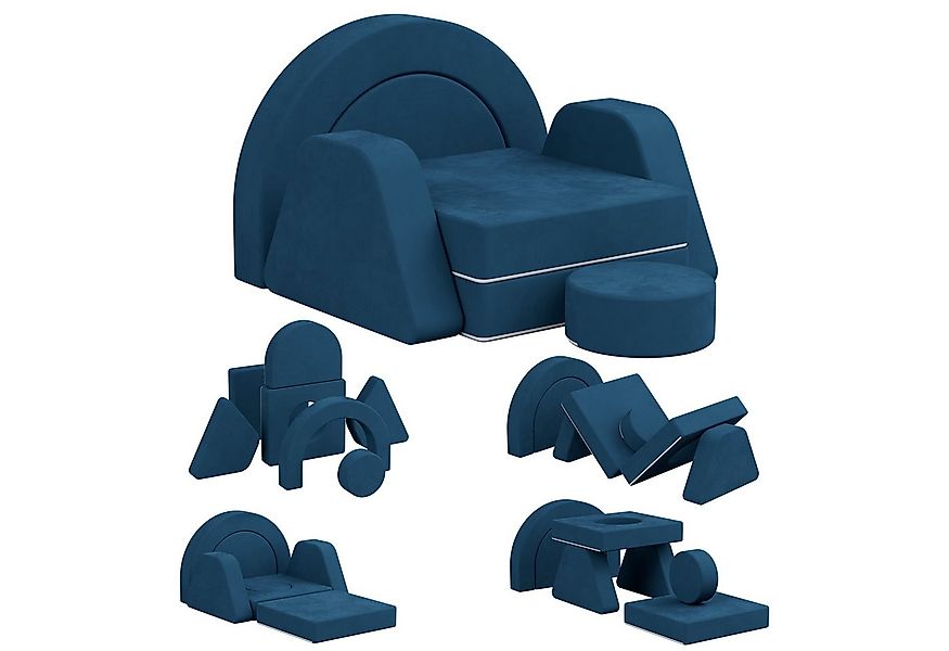 radelldar Kindersofa Modulare Spielsofa, 7 Teile, aus Schaumstoff für Kinde günstig online kaufen