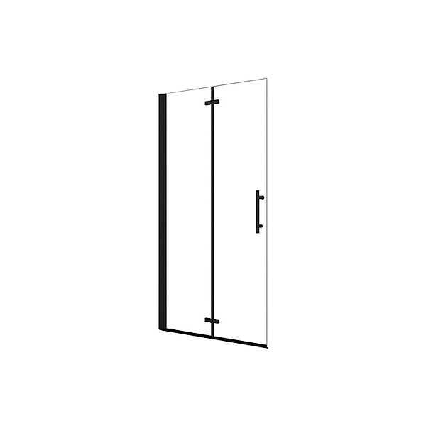 Duschparadies Walk-In Duschwand 70 x 195cm 6mm Nano Glas Duschtür Falttür D günstig online kaufen