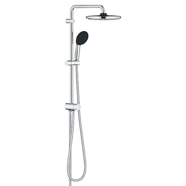 Grohe Brausegarnitur Vitalio Comfort 250 Flex Rund mit Kopf- & Handbrause günstig online kaufen