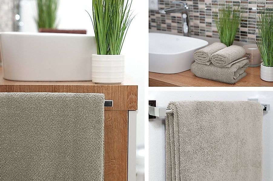 Beautex Handtuch Set Handtuch Set, Made in Europe, Frottier (Multischlaufen günstig online kaufen