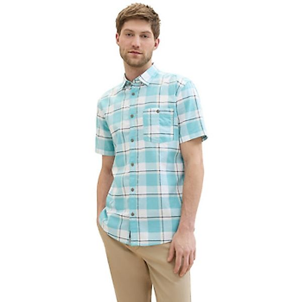 Tom Tailor  Kurzarm Hemdbluse KaroHemd für Herren günstig online kaufen