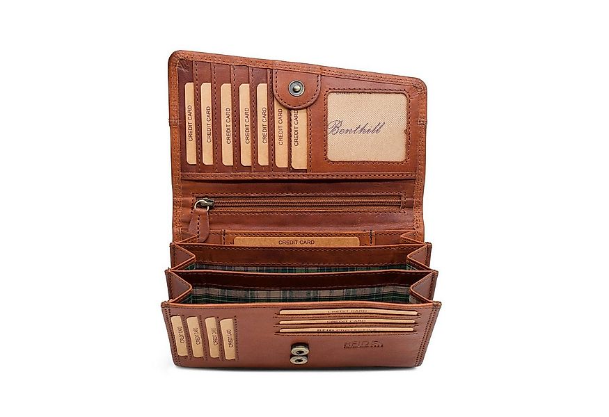 Benthill Geldbörse Damen Groß Echt Leder Portemonnaie Geldbeutel vielen Kar günstig online kaufen