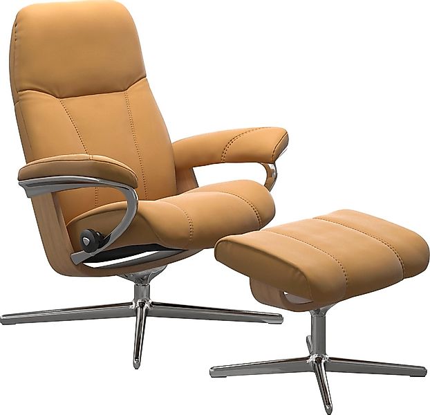 Stressless Relaxsessel "Consul", (Set, Relaxsessel mit Hocker), mit Hocker, günstig online kaufen