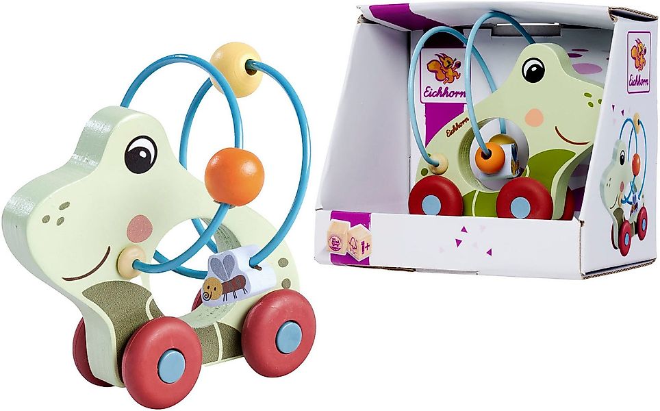Eichhorn Nachziehtier Schiebefrosch, FSC® - schützt günstig online kaufen