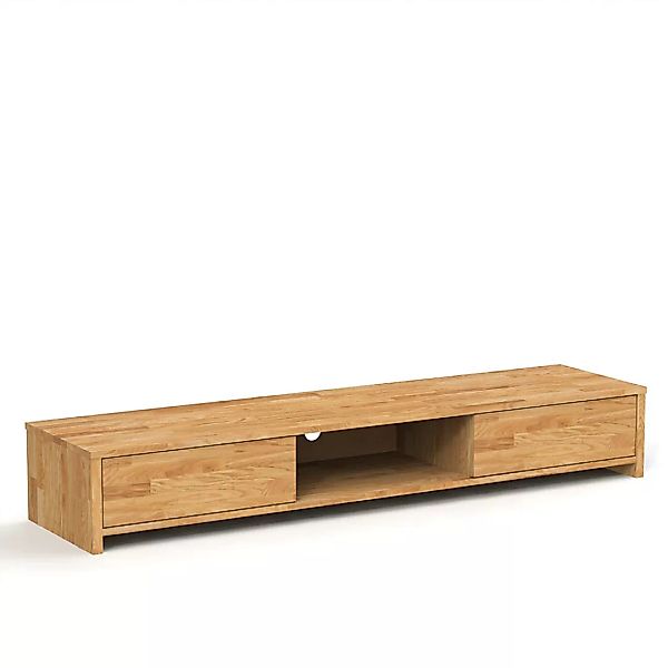 TV-Lowboard JAMES 2-Sk 191 cm Holz massiv günstig online kaufen