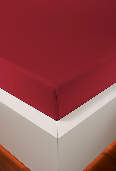 bellana Spannbettlaken »Melone in Gr. 70x140, 90x200, 140x200 oder 180x200 günstig online kaufen