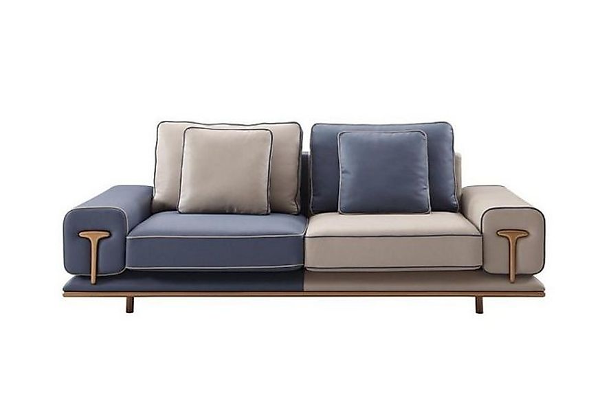 Xlmoebel Sofa Modernes 3-Sitzer Polstersofa aus Textil für das luxuriöse Wo günstig online kaufen