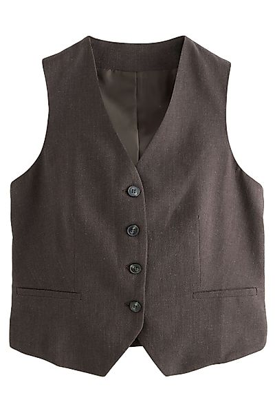 Next Anzugweste Weste mit Leinenanteil (1-tlg) günstig online kaufen