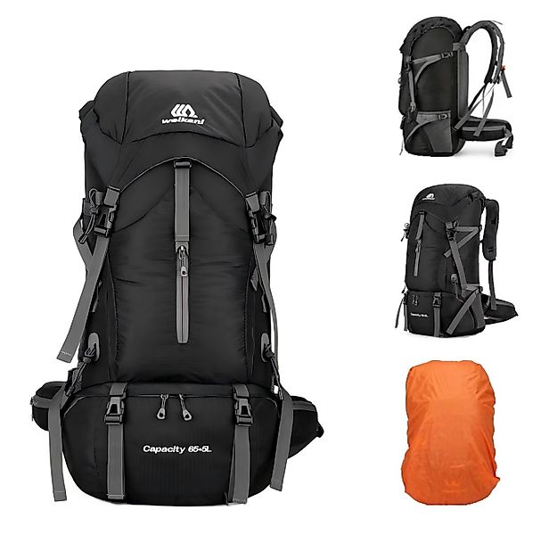 Toomoke Tourenrucksack Wanderrucksack 70L,Oxford Rucksack,Reiserucksack Cam günstig online kaufen