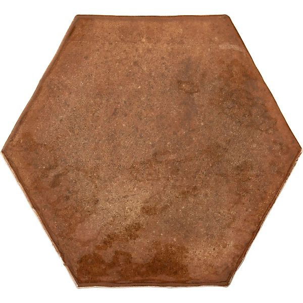 Wandfliese Antik Hexagon Steingut Cotto Glasiert Glänzend 15 cm x 17,5 cm günstig online kaufen