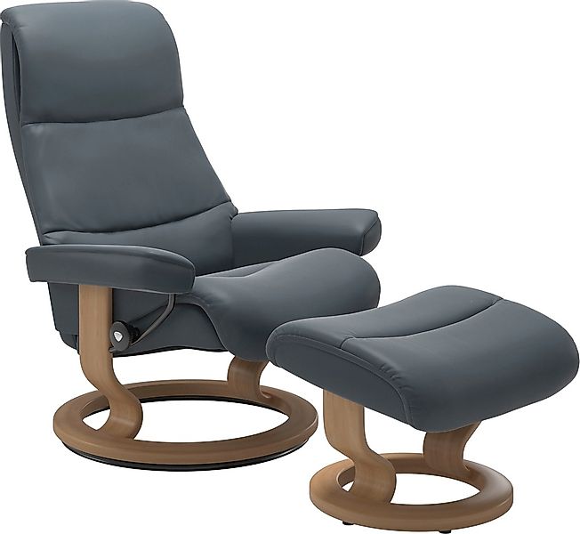 Stressless Relaxsessel "View", (Set, Relaxsessel mit Hocker), mit Classic B günstig online kaufen