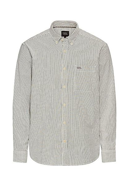 camel active Langarmhemd mit Logo Stickerei günstig online kaufen