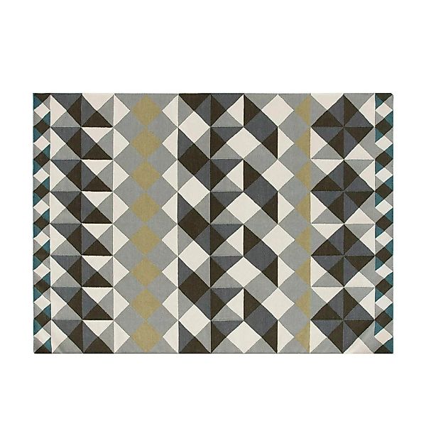 GAN - Kilim Mosaiek Teppich - grau/200x300cm günstig online kaufen