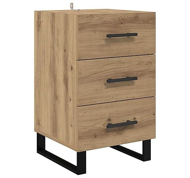 vidaXL Nachttisch Nachttisch Artisan-Eiche 40 x 40 x 66 cm Holzwerkstoff (1 günstig online kaufen