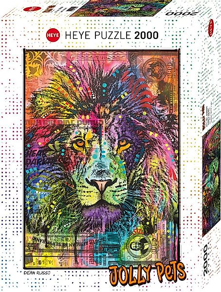 HEYE Puzzle Lion's Heart, 2000 Puzzleteile, günstig online kaufen