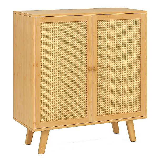 COSTWAY Küchenbuffet Sideboard Küchenschrank mit 2 günstig online kaufen