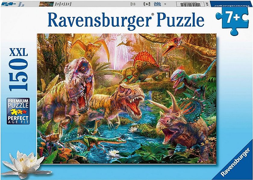 Ravensburger Puzzle Versammlung der Dinosaurier, 150 Puzzleteile, Made in G günstig online kaufen