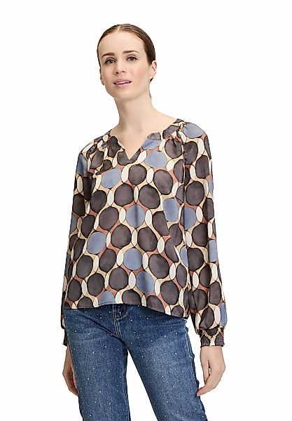 Cartoon Schlupfbluse "Cartoon Damen Casual-Bluse mit Muster" günstig online kaufen